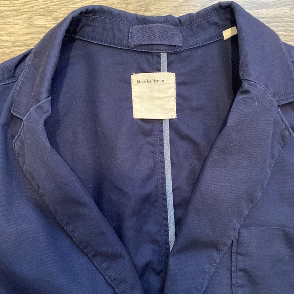 Mens Unlined Cotton/Linen Sport Jacket - Picture 3 of 10